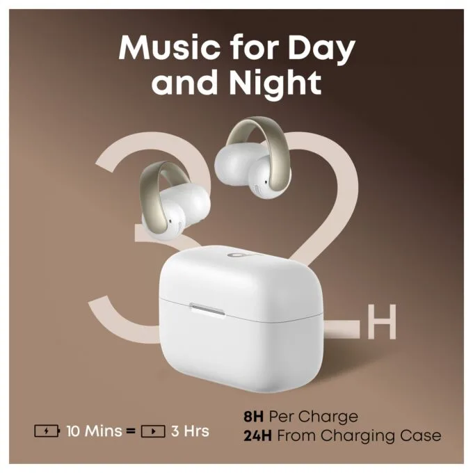 Anker Soundcore AeroClip Kopfhörer, Weiß, Open-Ear, Kabellos — image 6