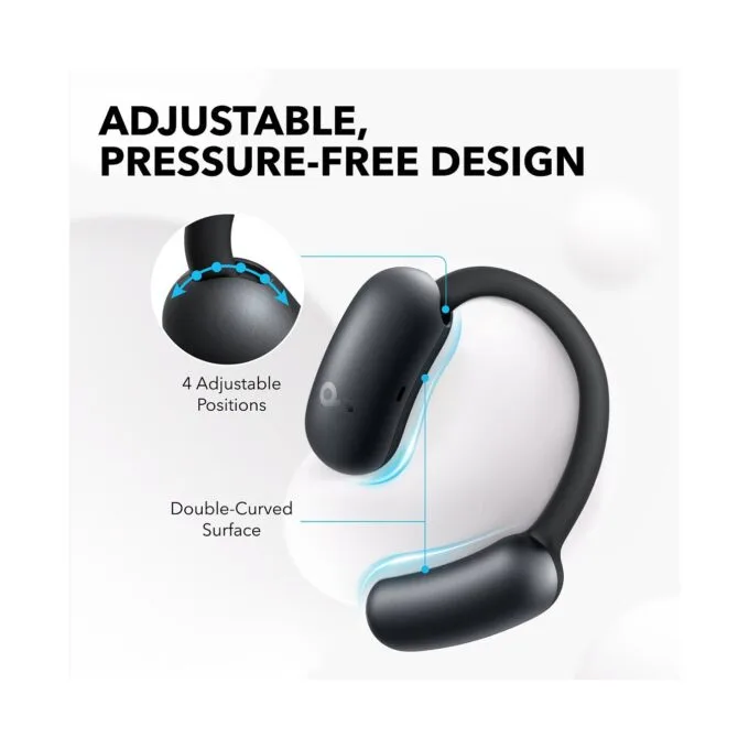 Anker Soundcore AeroFit 2 Kopfhörer, Schwarz, Open-Ear, Kabellos — image 3