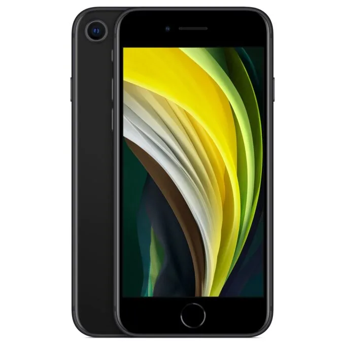 APPLE Refurbished Grade B iPhone SE 2nd Gen GSM 128GB Black 2DG — image 1