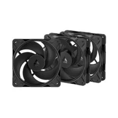 ARCTIC P12 Pro REVERSE - 3 Pack - 120mm Reverse Blade Case Fan - 3000 RPM PWM