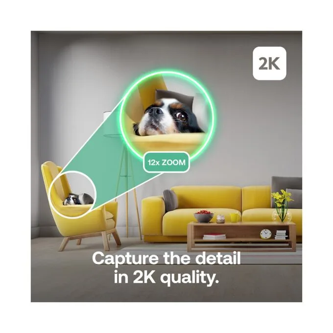 ARLO Essential 3 2K Pan-Tilt-Zoom Indoor Security Camera — image 8