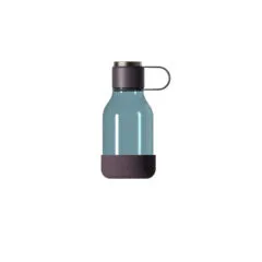 Asobu - Dog Bowl - Flasche aus Tritan mit Hundenapf 1.5 Liter Burgunderrot