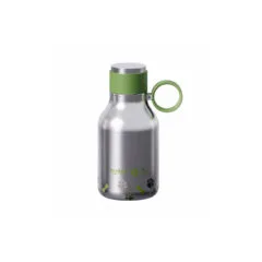 Asobu - Dog Bowl - recycelte Edelstahlflasche mit Hundenapf Silber