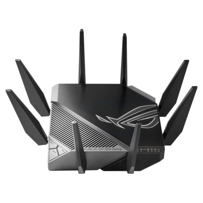 ASUS GT-AXE11000 WiFi-6E Gaming WLAN-Router (90IG06E0-MO1R00) [AiMesh. bis zu 11.000 Mbit s. 6GHz Frequenzband. 2.5G ... — image 1
