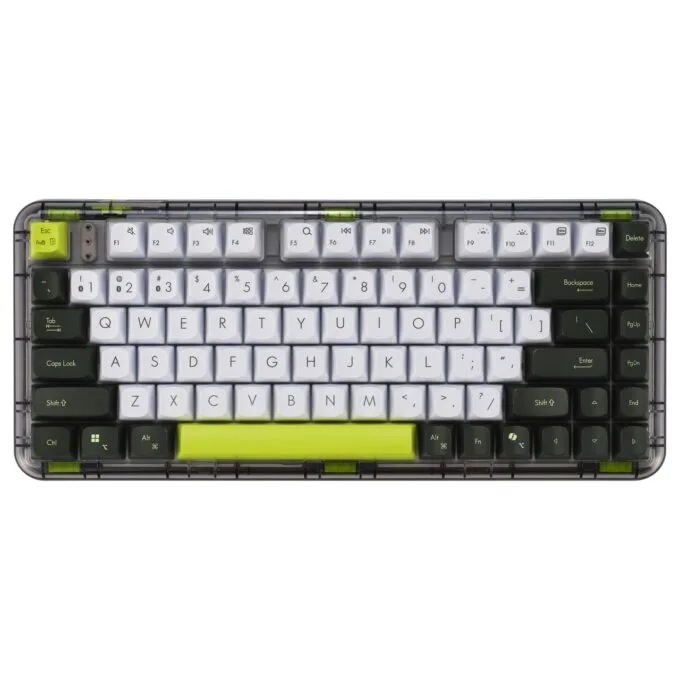 ASUS Jelly 75 KD201 Mechanial Wireless Keyboard volte green US Layout — image 1