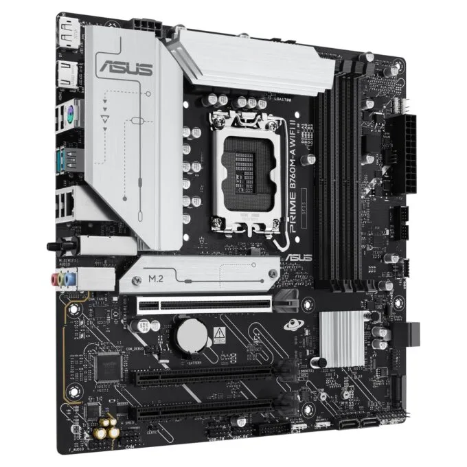 ASUS PRIME B760M-A WiFi II-mATX Mainboard Sockel 1700 HDMI DP — image 2