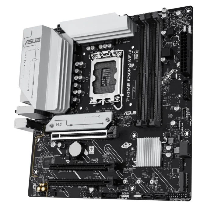 ASUS PRIME B760M-A WiFi II-mATX Mainboard Sockel 1700 HDMI DP — image 4