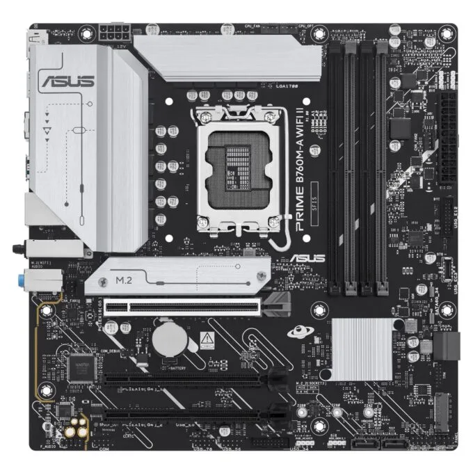 ASUS PRIME B760M-A WiFi II-mATX Mainboard Sockel 1700 HDMI DP — image 1