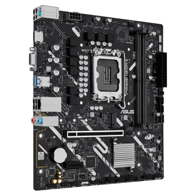 ASUS PRIME H810M-K-mATX Mainboard Sockel 1851 HDMI VGA — image 2
