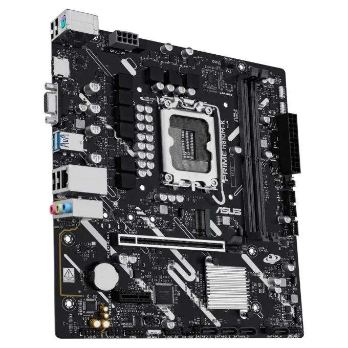 ASUS PRIME H810M-K-mATX Mainboard Sockel 1851 HDMI VGA — image 3