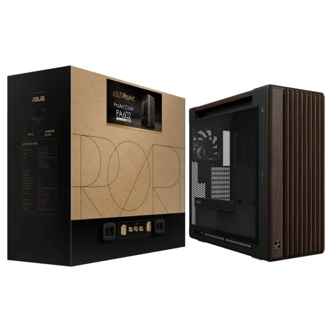 ASUS PROART PA602 WALNUT WOOD TG PWM MODERN BLACK — image 11