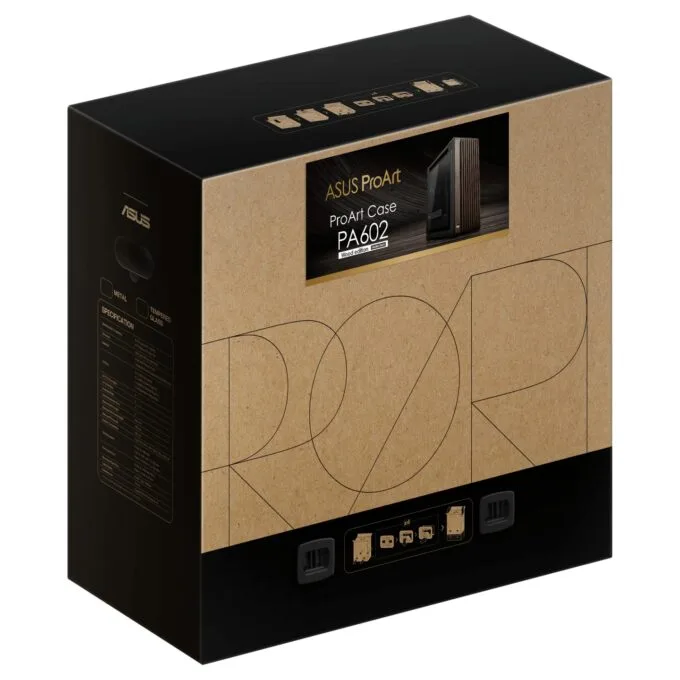 ASUS PROART PA602 WALNUT WOOD TG PWM MODERN BLACK — image 10