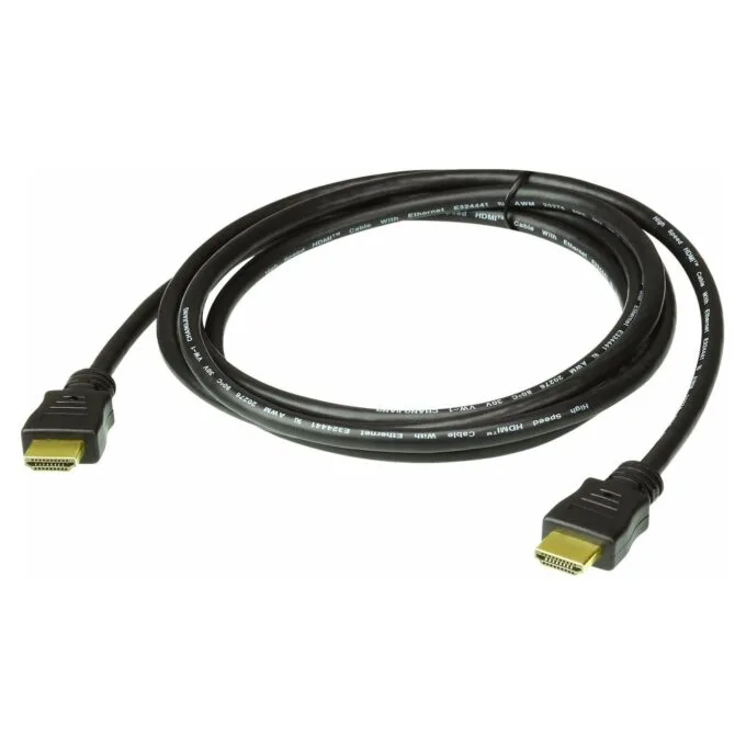 ATEN 2L-7D02H-1 High Speed True 4K HDMI Kabel mit Ethernet schwarz 2m — image 1