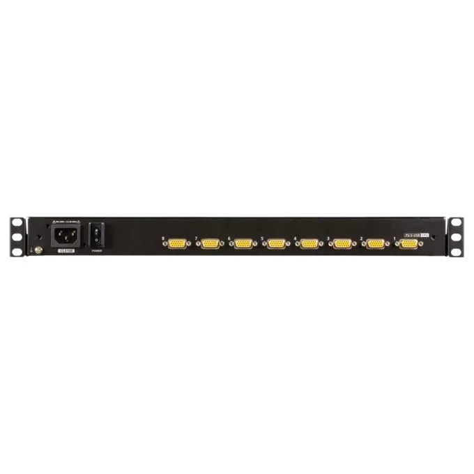 ATEN CL3108NX KVM-Switch. 18.5Zoll TFT. VGA. PS 2-USB. 8 Port. CH-Layout — image 2