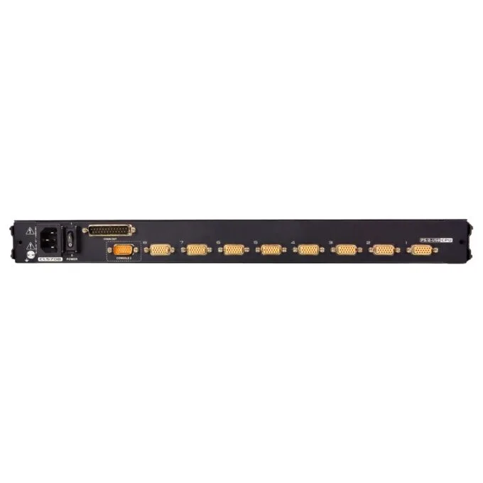 ATEN CL5708MW 43cm wide LCD KVM Switch. USB-PS 2.VGA. 8 Port. UK-Layout — image 2