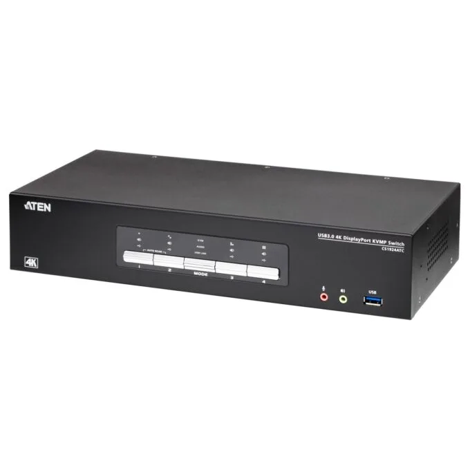 ATEN CS1924ATC 4-Port USB 3.0 4K DisplayPort KVM Switch fr ATC — image 1