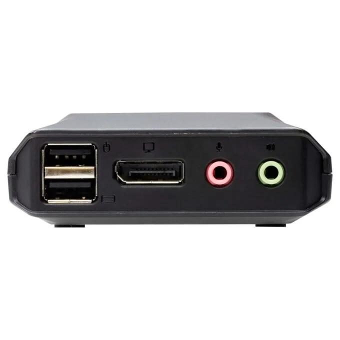 ATEN CS52DP 2-Port USB-C DP Hybrid Kabel KVM — image 2