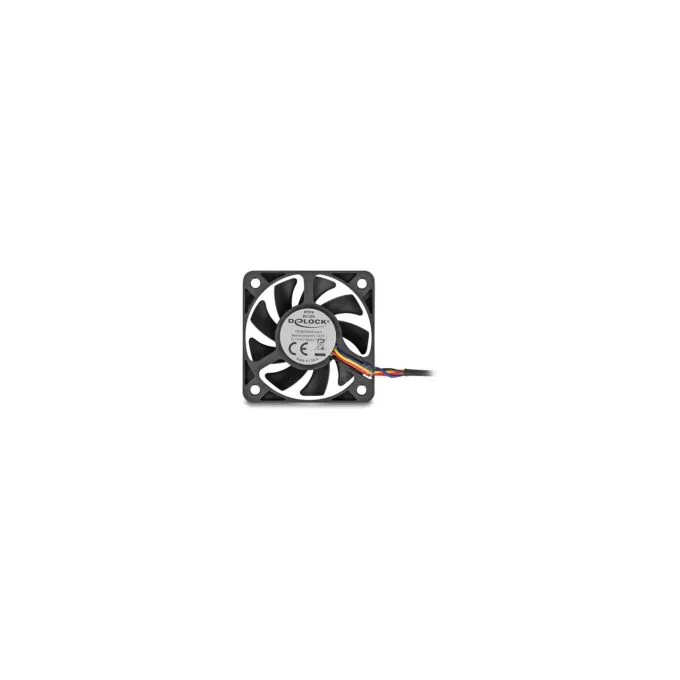 Axiallüfter 12 V DC. 50 x 50 x 10 mm schwarz — image 1
