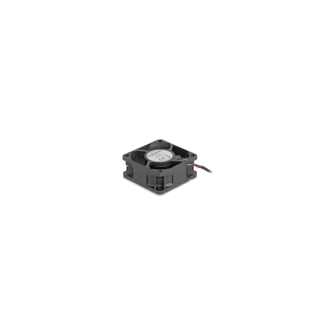 Axiallüfter 12 V DC. 60 x 60 x 25 mm schwarz — image 2