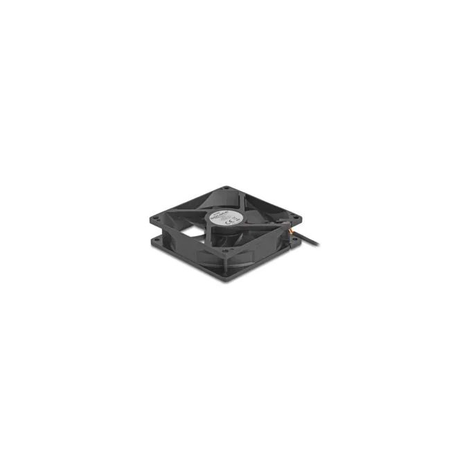 Axiallüfter 24 V DC. 92 x 92 x 25 mm schwarz — image 2