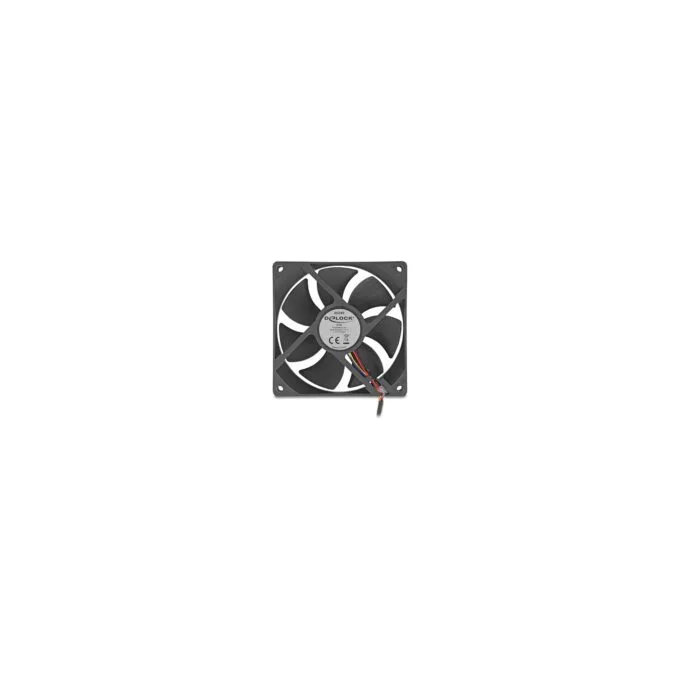 Axiallüfter 24 V DC. 92 x 92 x 25 mm schwarz — image 1
