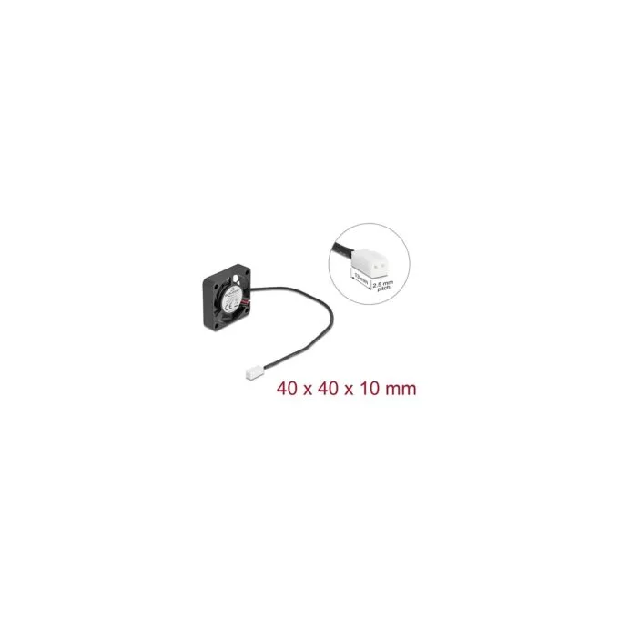 Axiallüfter 5 V DC. 40 x 40 x 10 mm schwarz — image 3
