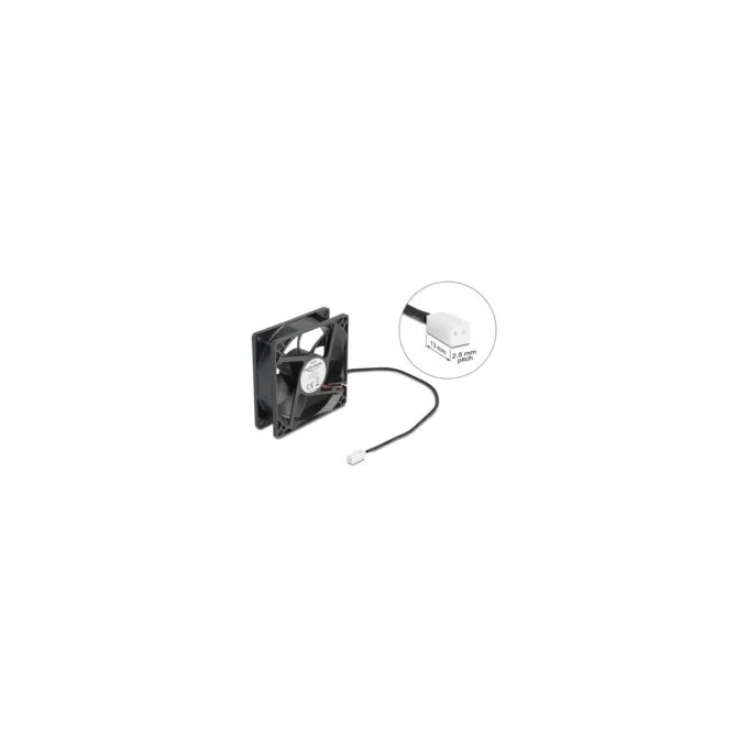Axiallüfter 5 V DC. 80 x 80 x 25 mm schwarz — image 3