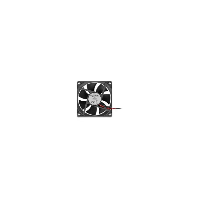 Axiallüfter 5 V DC. 80 x 80 x 25 mm schwarz — image 1