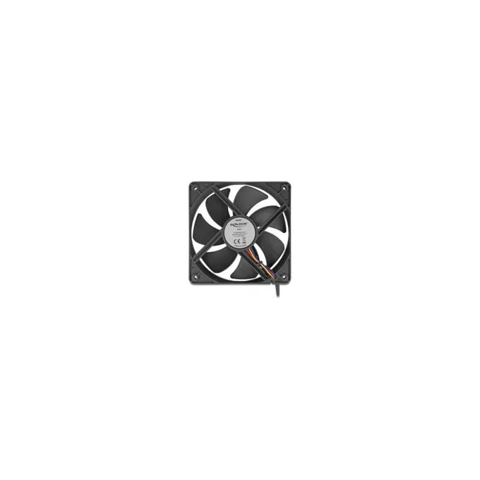 Axiallüfter 24 V DC. 120 x 120 x 25 mm schwarz — image 1