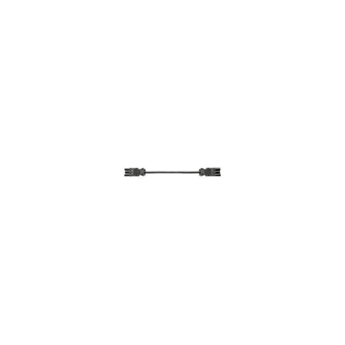 BACHMANN Gerteverlngerung GST18-3 Stecker Kupplung schwarz 2m Halogenfrei — image 1