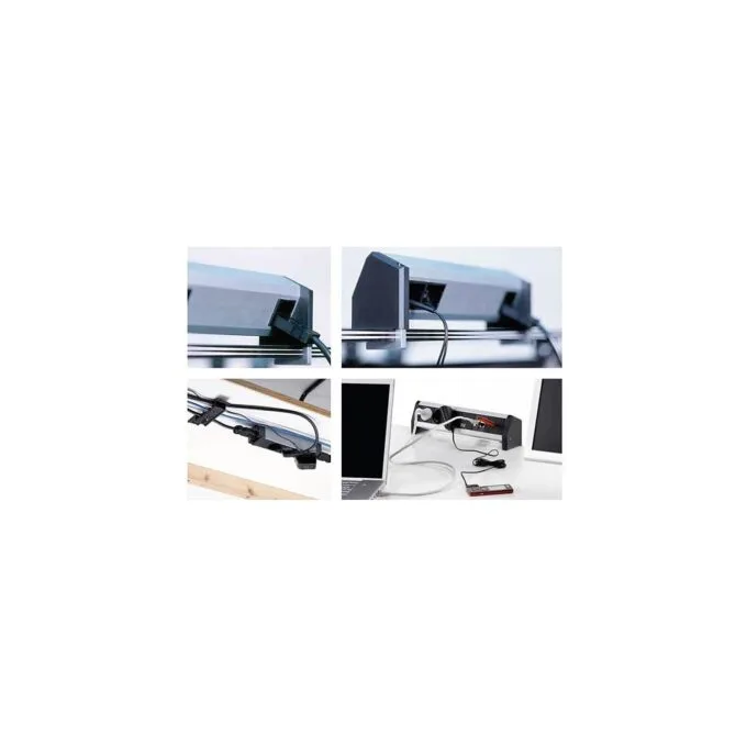BACHMANN Haltewinkel DESK fr Tischplattenstrke 50 bis 80mm — image 3