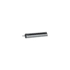 BACHMANN Handwerkerleiste 8x Schutzkontakt 48,26cm 19Zoll-Rack kompatibel 2m