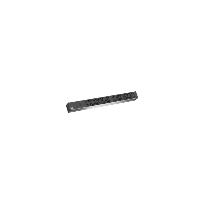 BACHMANN IT PDU ALU 19' 1HE 12 x C13 Buchse, Zuleitung C14 Stecker — image 1