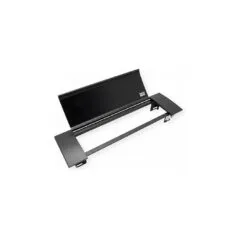BACHMANN POWER FRAME COVER schwarz ALU 4-fach RAL9005