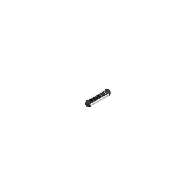 BACHMANN PRIMO Steckdosenleiste 3x Schutzkontakt Aluminium 1.75m — image 1