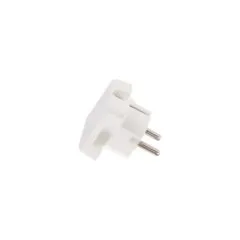 BACHMANN Schutzkontaktstecker weiss flache AusfUhrung montierbar