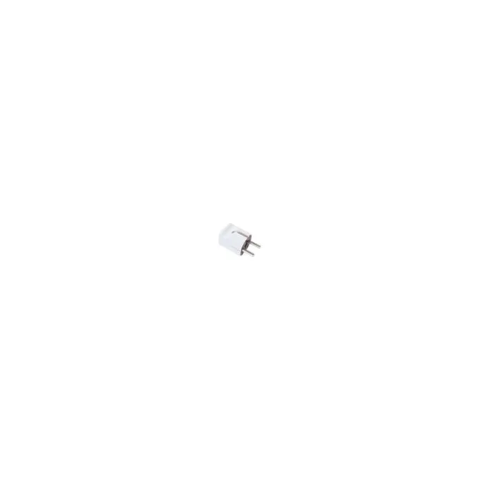 BACHMANN Schutzkontaktstecker zentral weiss bruchfest montierbar — image 1