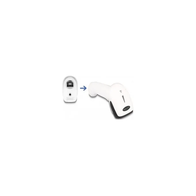 Barcode Scanner 1D und 2D für 2.4 GHz. Bluetooth oder USB - weiß — image 2