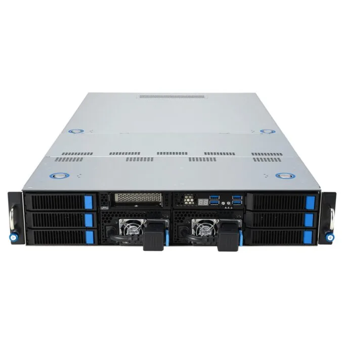 Barebone Server Asus GPU Server ESC4000A-E12-SKU1 1G 2600W(1+1) 2U Single Sockel SP5 90SF02M3-M01090 — image 2