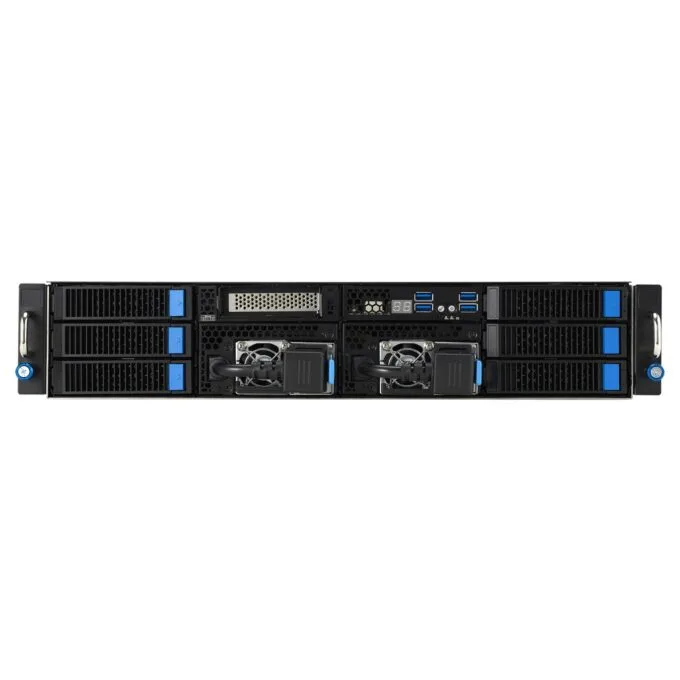 Barebone Server Asus GPU Server ESC4000A-E12-SKU1 1G 2600W(1+1) 2U Single Sockel SP5 90SF02M3-M01090 — image 12