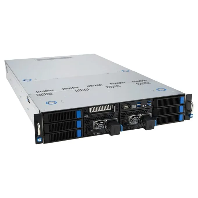 Barebone Server Asus GPU Server ESC4000A-E12-SKU1 1G 2600W(1+1) 2U Single Sockel SP5 90SF02M3-M01090 — image 3