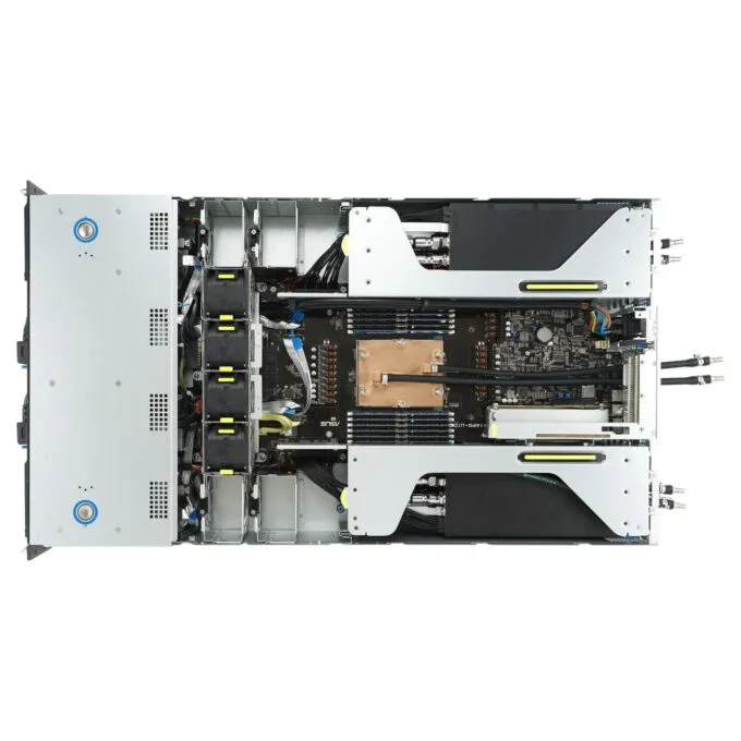 Barebone Server Asus GPU Server ESC4000A-E12-SKU1 1G 2600W(1+1) 2U Single Sockel SP5 90SF02M3-M01090 — image 5