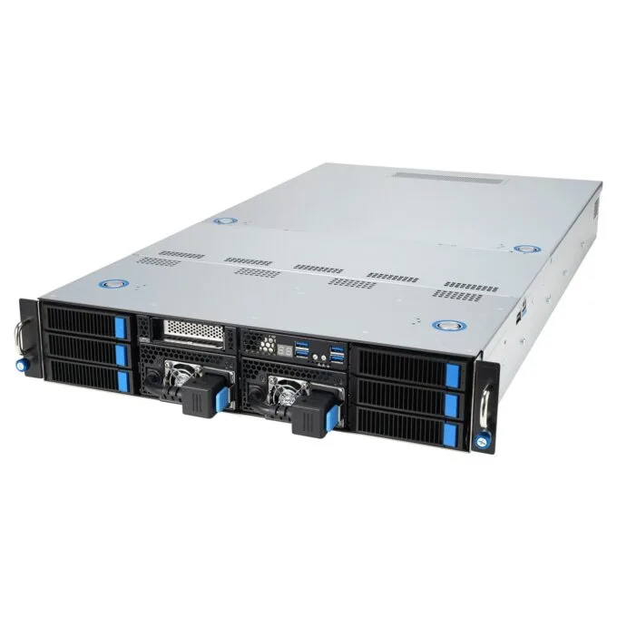 Barebone Server Asus GPU Server ESC4000A-E12-SKU1 1G 2600W(1+1) 2U Single Sockel SP5 90SF02M3-M01090 — image 1