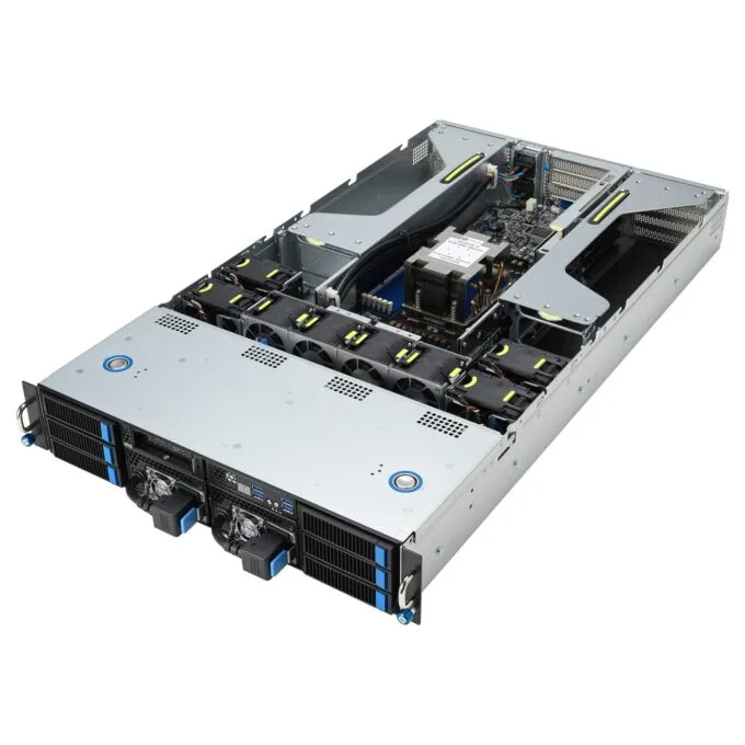 Barebone Server Asus GPU Server ESC4000A-E12-SKU1 1G 2600W(1+1) 2U Single Sockel SP5 90SF02M3-M01090 — image 8