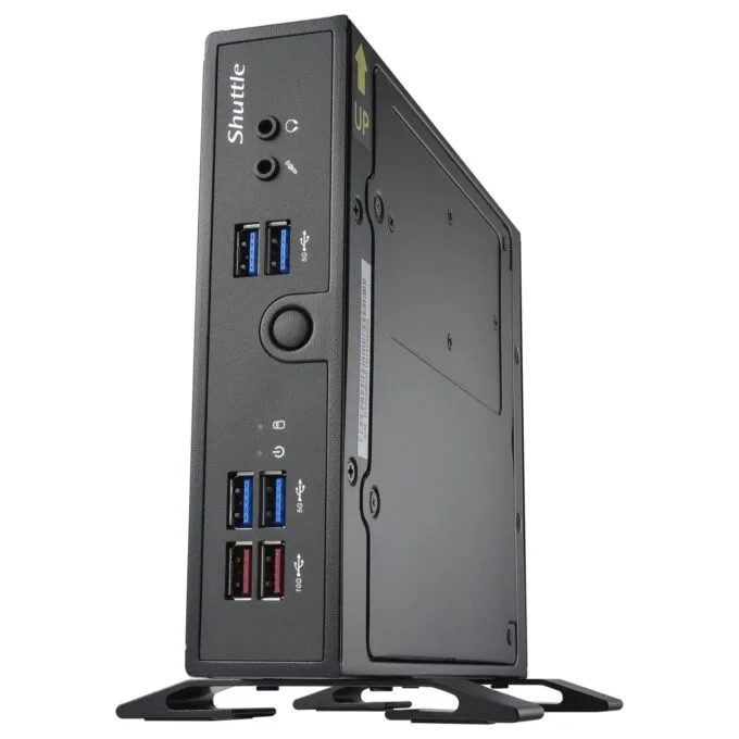 Barebone XPC slim DS50U Intel Celeron 7305 2xSODIMM DDR5 2xM.2 1xSATA 1xHDMI 1xDP 1xVGA Black — image 2