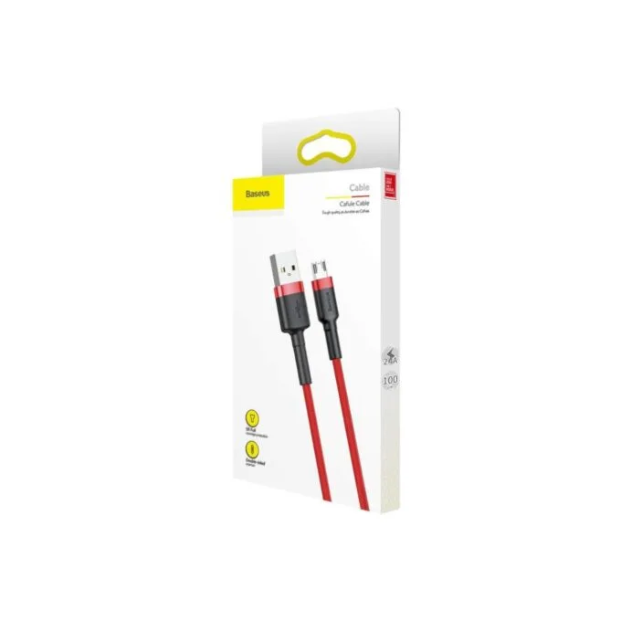 Baseus CAMKLF-B09 Micro USB Cable 1m Red — image 3