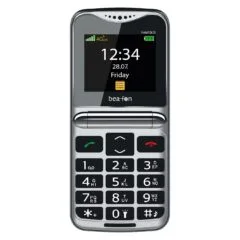 bea-fon Fold10 LTE schwarz-silber