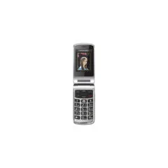 Beafon SL645 - 2G. Silver Line. Grotastenklapphandy. schwarz-silber