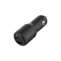 Belkin BOOST CHARGE 42W Dual USB-C Kfz-Ladegerät PD+PPS, b