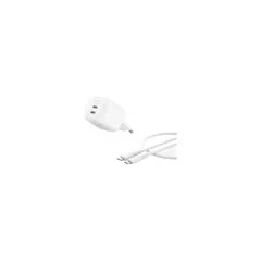 Belkin Ladegert Dual USB-C 50W PD PPS+1m Kabel WCH019kq1MWH-B6